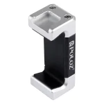 PULUZ Universal Phone Aluminum Alloy Clamp Holder Bracket with Cold Shoe For iPhone, Galaxy, Huawei, Xiaomi, Sony, HTC, Google and other Smartphones - Image 2