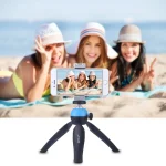 PULUZ Universal Phone Aluminum Alloy Clamp Holder Bracket with Cold Shoe For iPhone, Galaxy, Huawei, Xiaomi, Sony, HTC, Google and other Smartphones - Image 8