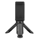 PULUZ Mini Plastic Tripod + Universal Phone Clamp Bracket, For iPhone, Galaxy, Huawei, Xiaomi, Sony, HTC, Google and other Smartphones - Image 2
