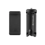 PULUZ Mini Plastic Tripod + Universal Phone Clamp Bracket, For iPhone, Galaxy, Huawei, Xiaomi, Sony, HTC, Google and other Smartphones - Image 9