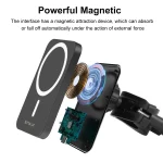 PULUZ 15W Magnetic Qi Wireless Charger Vlogging Phone Clamp Holder - Image 4
