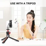 PULUZ Aluminum Alloy 17mm Ball Head Bracket Base Adapter - Image 6
