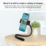 PULUZ Silicone Flexible Clip Mount Holder with Phone Clamp for Phones / GoPro, Silicone Flexible Clip - Image 4