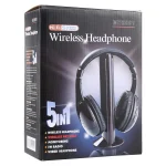 MH2001 Hi-Fi 5 in 1 Receiver + Emitter Wireless Headphone(Black) - Image 6