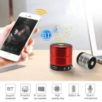S28 Metal Mobile Bluetooth Stereo Portable Speaker with Hands-free Call Function, S28 - Image 5