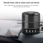 S28 Metal Mobile Bluetooth Stereo Portable Speaker with Hands-free Call Function, S28 - Image 7