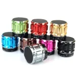 S28 Metal Mobile Bluetooth Stereo Portable Speaker with Hands-free Call Function, S28 - Image 2