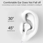 3.5mm Stereo Electroplating Wire Control Earphone for Android Phones / PC / MP3 Player / Laptops - Image 6