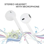 3.5mm Wired Earphone for Android Phones / PC / MP3 Player / Laptops, Cable Length:1.2m(White) - Image 3