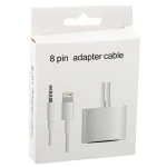 8 Pin Audio Adapter, Not Support iOS 10.3.1 or Above Phone(White) - Image 6