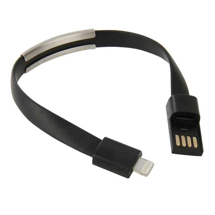 Wearable Bracelet Sync Data Charging Cable for iPhone, iPad, Length: 24cm