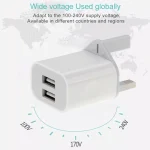 2-Ports 5V 2A USB Charger Adapter - Image 5