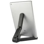 Piega Portatile Stand, Fold up Stand, For iPad, Galaxy, Huawei, Xiaomi, LG and Other 7 inch to 10 inch Tablet(Black) - Image 3