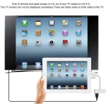 Digital AV HDMI Adapter to HDTV For New iPad (iPad 3) / iPad 2 / iPad / iPhone 4 & 4S / iPod Touch 4(White) - Image 6