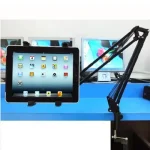 360 Degree Rotation Aluminum Alloy Material Cantilever Universal Stand, For iPad, Galaxy, Huawei, Xiaomi, LG and Other 7.5 inch to 10 inch Tablet(Black)