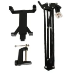 360 Degree Rotation Aluminum Alloy Material Cantilever Universal Stand, For iPad, Galaxy, Huawei, Xiaomi, LG and Other 7.5 inch to 10 inch Tablet(Black) - Image 10