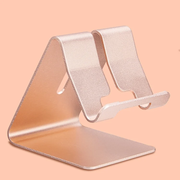 S-IPAD3-0814GD_1.webp Aluminum Stand Desktop Holder for iPad, iPhone, Galaxy, Huawei, Xiaomi, HTC, Sony, and other Mobile Phones or Tablets - Image 2