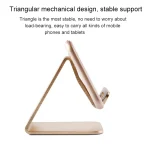 Aluminum Stand Desktop Holder for iPad, iPhone, Galaxy, Huawei, Xiaomi, HTC, Sony, and other Mobile Phones or Tablets - Image 4