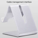 Aluminum Stand Desktop Holder for iPad, iPhone, Galaxy, Huawei, Xiaomi, HTC, Sony, and other Mobile Phones or Tablets - Image 5