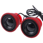 3.5mm Stereo Mini Mobile Speaker for New iPad (iPad 3) / iPad 2 / iPhone 5 / iPhone 4 & 4S / Tablet PC / Laptop, Red - Image 3