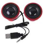 3.5mm Stereo Mini Mobile Speaker for New iPad (iPad 3) / iPad 2 / iPhone 5 / iPhone 4 & 4S / Tablet PC / Laptop, Red - Image 5