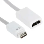 Mini DVI TO HDMI 19Pin Female Adapter for Macbook Pro(White) - Image 2