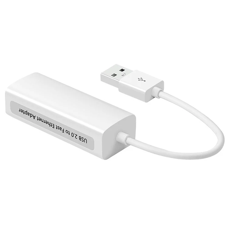 S-MAC-0232_2.webp High Speed USB 2.0 Fast Ethernet Adapter(White) - Image 3