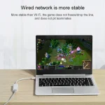 High Speed USB 2.0 Fast Ethernet Adapter(White) - Image 6