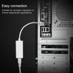 High Speed USB 2.0 Fast Ethernet Adapter(White) - Image 7