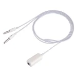 3.5mm Female to 3.5mm Male Microphone Jack + 3.5mm Male Earphone Jack Adapter Cable for Apple Computer, Length: 78cm(White) - Image 3