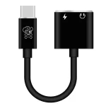 ENKAY Hat-prince HC-10 USB-C / Type-C + 3.5mm Jack to USB-C / Type-C Charge Audio Adapter Cable - Image 5