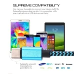 1m Woven Style USB-C / Type-C 3.1 to USB 2.0 Data Sync Charge Cable - Image 8