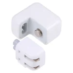 10W USB Charging Adapter with Foldable Plug, US Plug(White) - Image 3