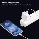 10W USB Charging Adapter with Foldable Plug, US Plug(White) - Image 7