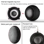Small Hamburger Mini Portable Stereo Speaker for iPod, MP3, MP4, MP5, Mobile Phone, Laptop , S-MS-0139, S-MS-0139E, S-MS-0139G, S-MS-0139P, S-MS-0139RR, S-MS-0139W, S-MS-0139Y - Image 4