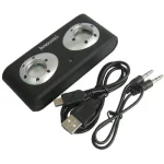 Innovatek LJ-828 Mini rechargeable speaker with TF Card Reader(Black) - Image 4