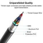 1m USB-C / Type-C 3.1 Male to USB 3.0 90 Degree Left Turn Adapter Cable - Image 4