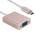 USB-C / Type-C 3.1 to VGA Multi-display Adapter Cable,Cable Length: About 10cm, Type-C 3.1 to VGA - Image 4