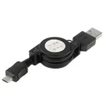 USB 2.0 to Micro USB Retractable Data Cable, Length: 10cm (Can be Extended to 75cm) - Image 3
