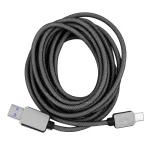 3m Woven Style 2A USB-C / Type-C 3.1 Male to USB 3.0 Male Data / Charger Cable - Image 2
