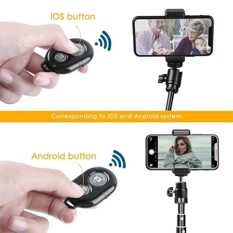 S-SCS-0460B_3.webp BRCMCOM Chip Universal Bluetooth 3.0 Remote Shutter Camera Control Self-timer, Black, Blue, Red, Green, Yellow, White - Image 4
