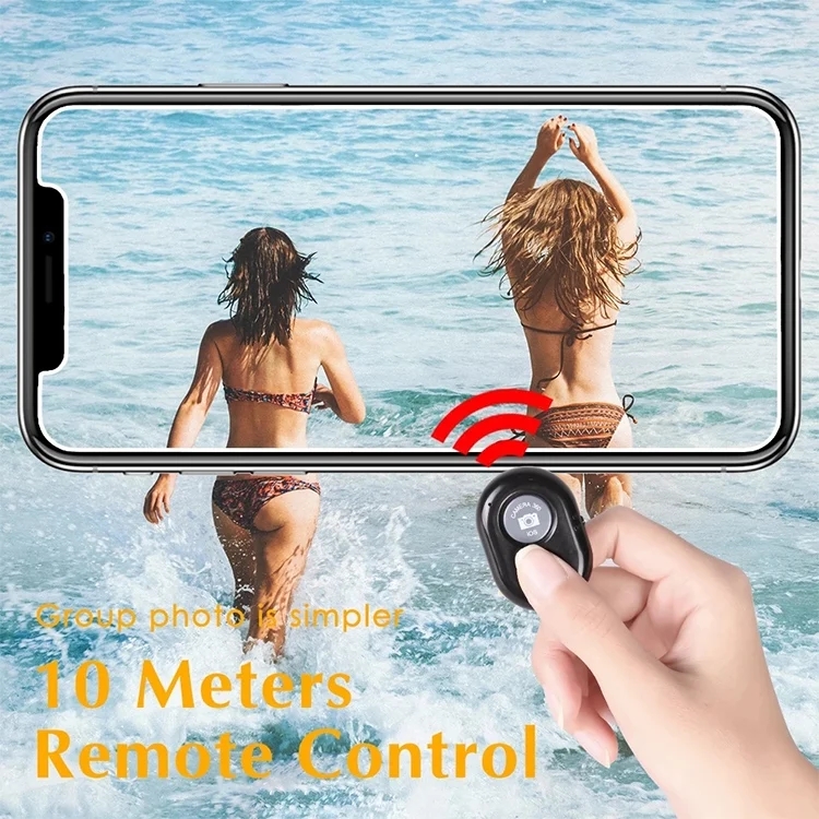 S-SCS-0460B_5.webp BRCMCOM Chip Universal Bluetooth 3.0 Remote Shutter Camera Control Self-timer, Black, Blue, Red, Green, Yellow, White - Image 6