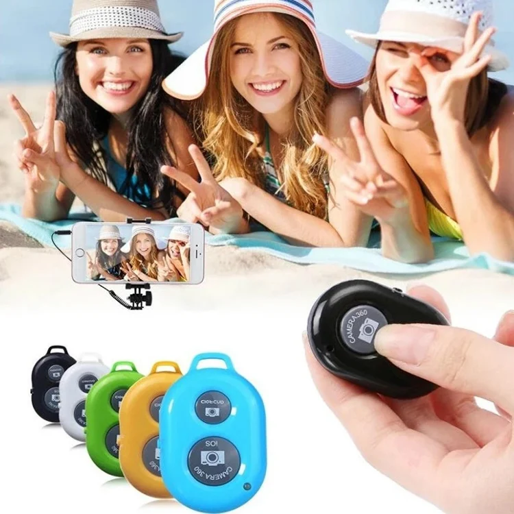 S-SCS-0460B_6.webp BRCMCOM Chip Universal Bluetooth 3.0 Remote Shutter Camera Control Self-timer, Black, Blue, Red, Green, Yellow, White - Image 7
