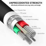 Micro USB to USB Data Sync Charger Cable for Galaxy S6 / S5 / HTC / LG / Sony / Nokia, Length: 1m - Image 5