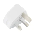 UK Plug 5V 2.1A Dual Port USB Charge Adapter(White) - Image 4