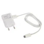 Micro 5 Pin USB Sync Cable + EU Plug Travel Charger, EU Plug(White) - Image 3