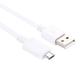 Micro 5 Pin USB Sync Cable + US Plug Travel Charger(White) - Image 3