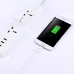 Micro 5 Pin USB Sync Cable + US Plug Travel Charger(White) - Image 7