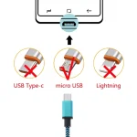 2m Woven Style Micro USB to USB 2.0 Data / Charger Cable - Image 3