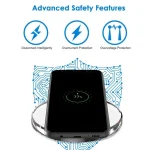 FANTASY QI Standard Wireless Charger, FANTASY Black - Image 5